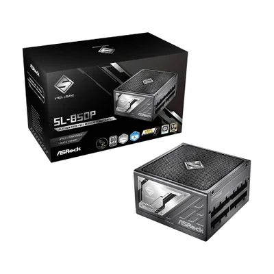 Fonte De Alimentação Asrock Steel Legend 850w 80 Plus Platinum Full Modular C/ Cabo - Sl-850p