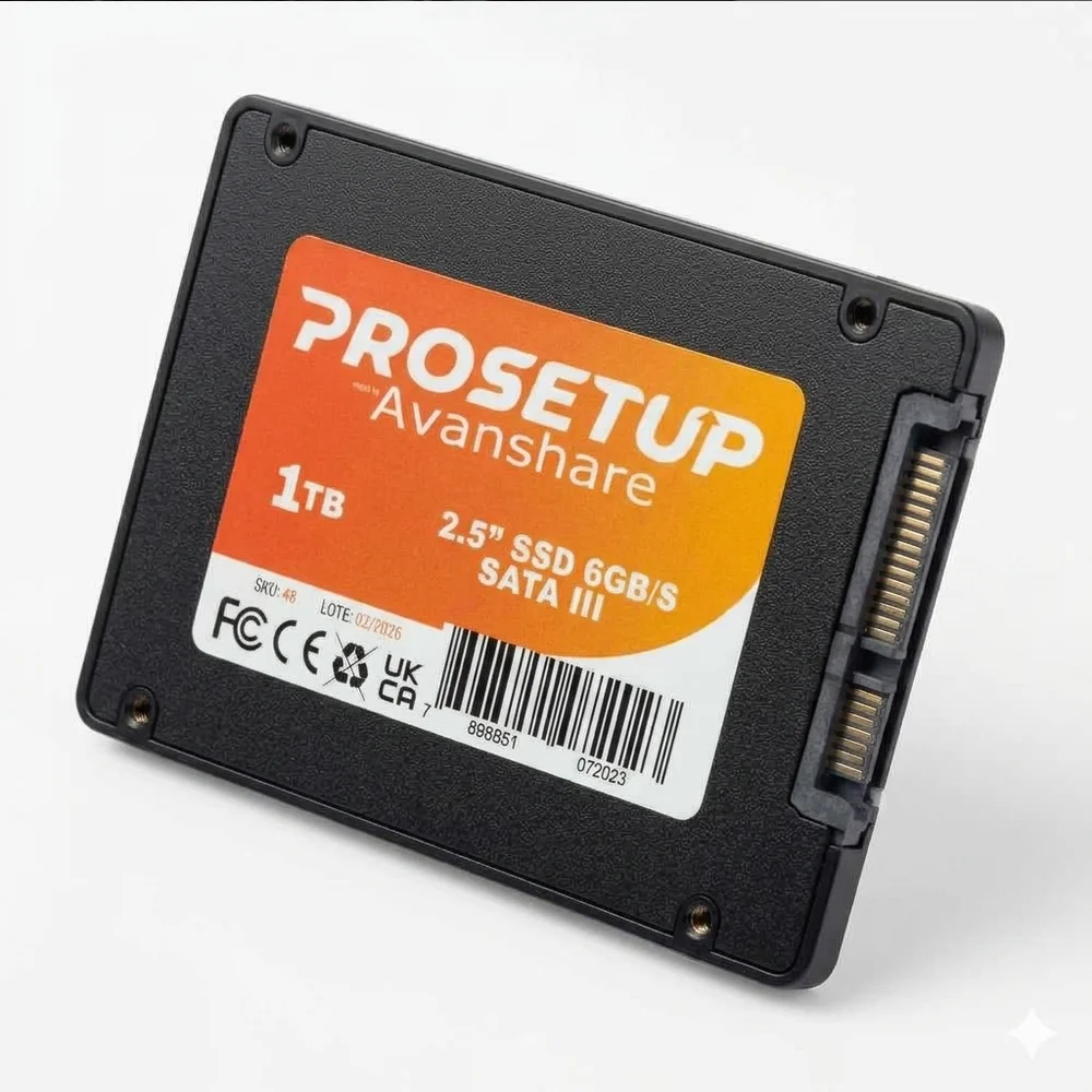 SSD 1TB Sata Iii 2.5" As330 Prosetup Avanshare SSD 1TB Sata Iii 2.5" As330 Prosetup Avanshare