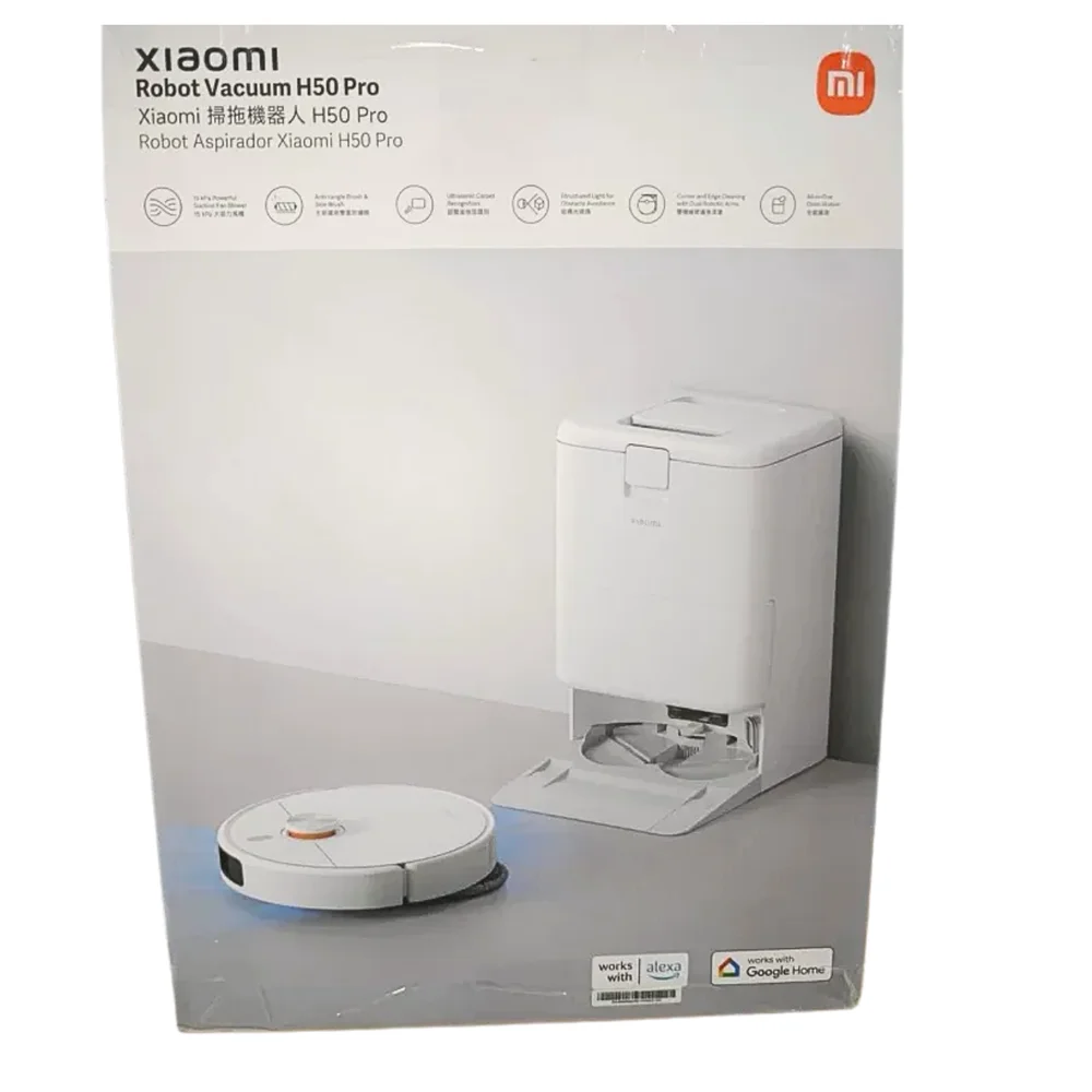 Robô Aspirador Xiaomi Vacuum H50 Pro Lançamento 2026 5