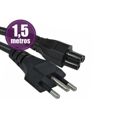 Cabo De Força Tripolar Para Notebook 1,50 Metros-rmj