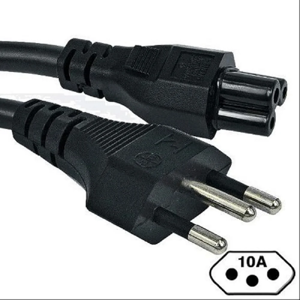 Imagem 4 de 4 do produto Cabo De Força Tripolar Para Notebook 1,50 Metros-rmj