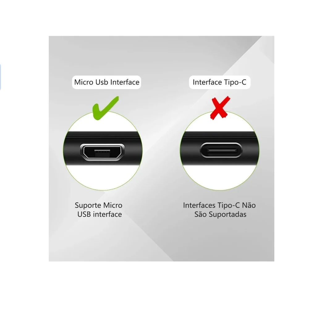 Imagem 2 de 4 do produto Adaptador Otg Usb V8-h'maston Prata