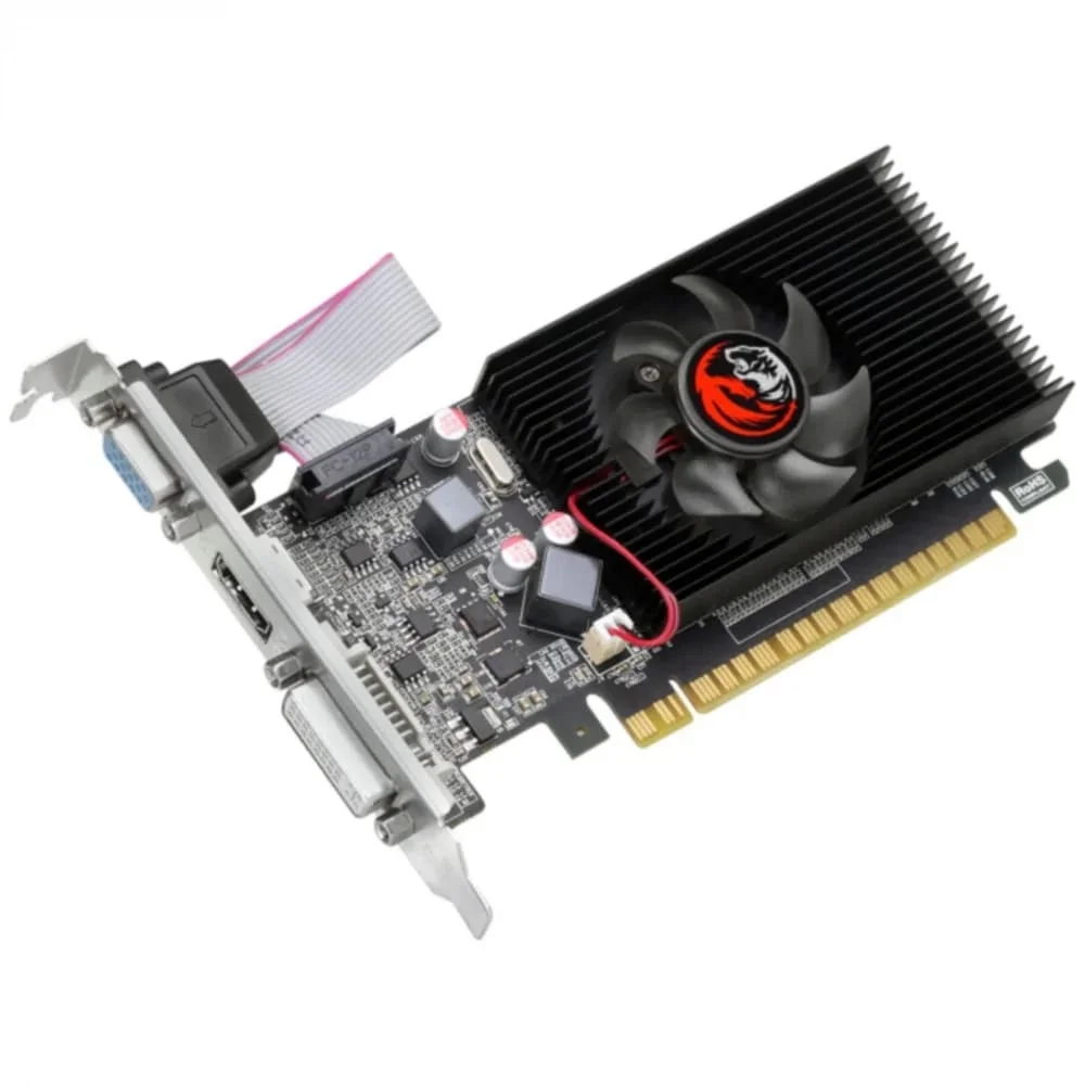 Imagem 2 de 5 do produto Gpu Nvidia Geforce Gt 610 Gdd3 2gb 64bit Single Fan - Low Profile - Pa610gt6402d3lp