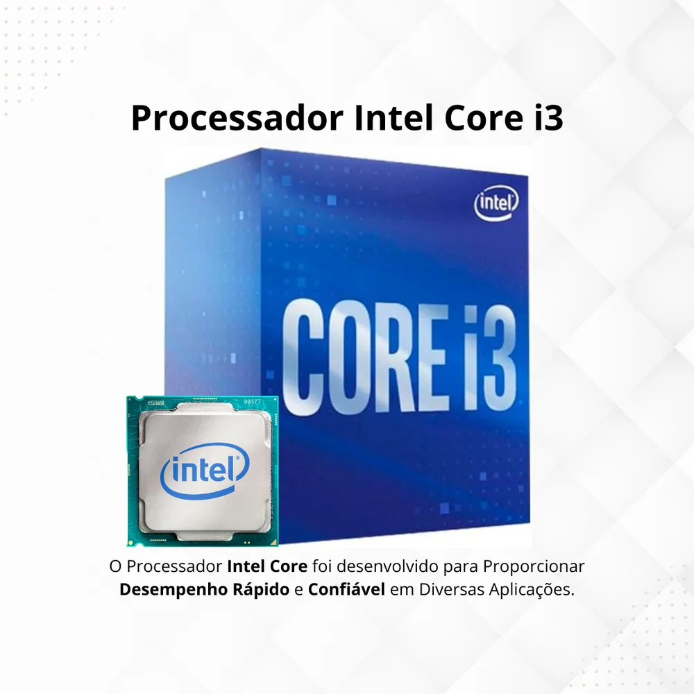 Computador Completo Intel Core i3 3220 16gb SSD 480GB Kit Gabinete Gamer Monitor 19 - view 5