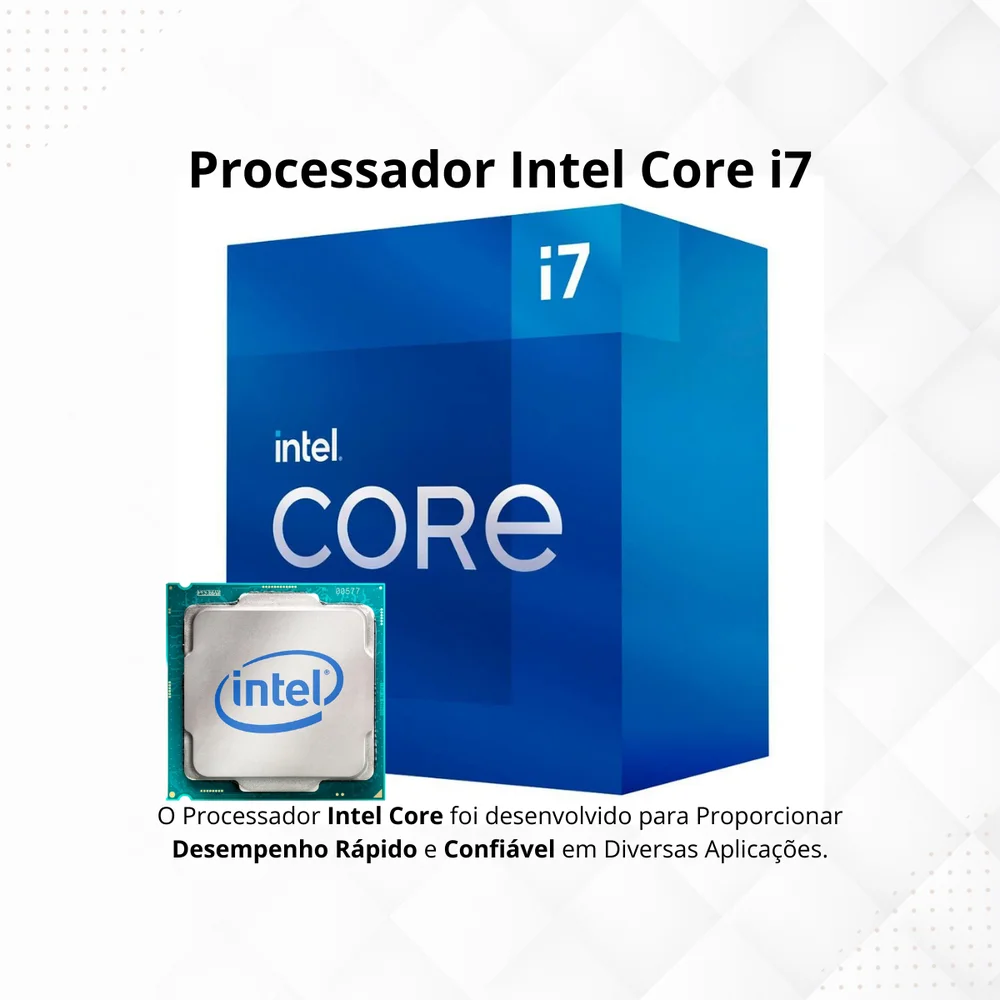 Computador Completo Intel Core i7 2600 16gb SSD 1TB Kit Gamer Headset Monitor 19 - view 2