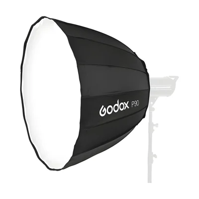 Softbox Parabolico Godox P90h 90cm Bowens Com Difusores