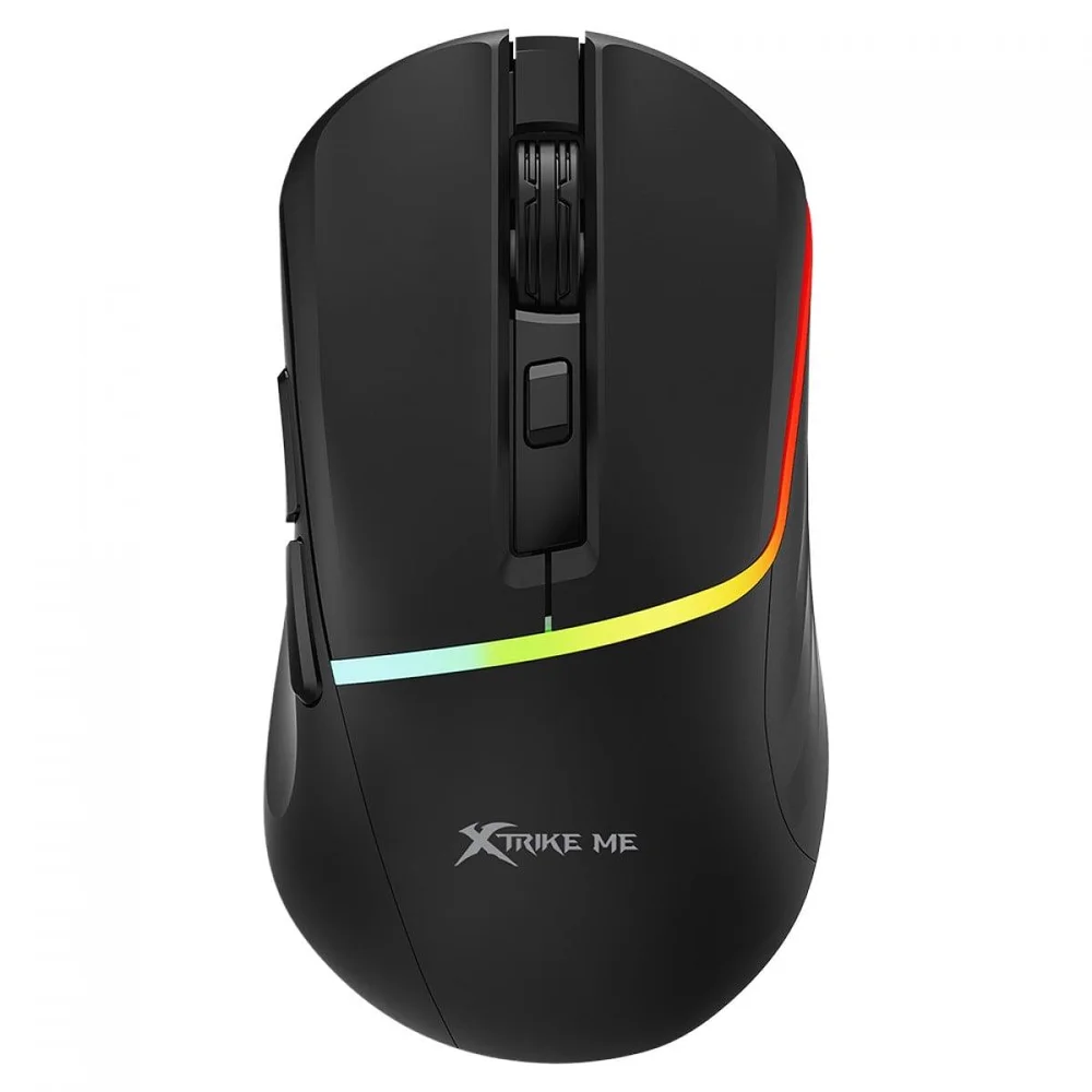 Mouse Gamer Xtrike Me Gw-322 Bk, Wireless/bluetooth, LED, 3200 Dpi, 6 Botões, Preto Mouse Gamer Xtrike Me Gw-322 Bk, Wireless/bluetooth, LED, 3200 Dpi, 6 Botões, Preto