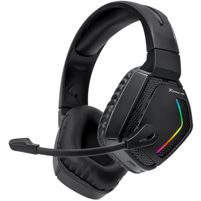 Headset Gamer Xtrike Me GH-512W, RGB, Wireless/Bluetooth, Drivers de 50mm, Preto