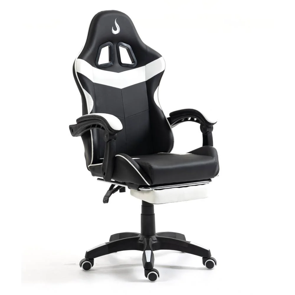 Imagem 5 de 5 do produto Cadeira Gamer Rise Mode X06 Até 100kg Preto E Branco - Rm-cg-x06-bw