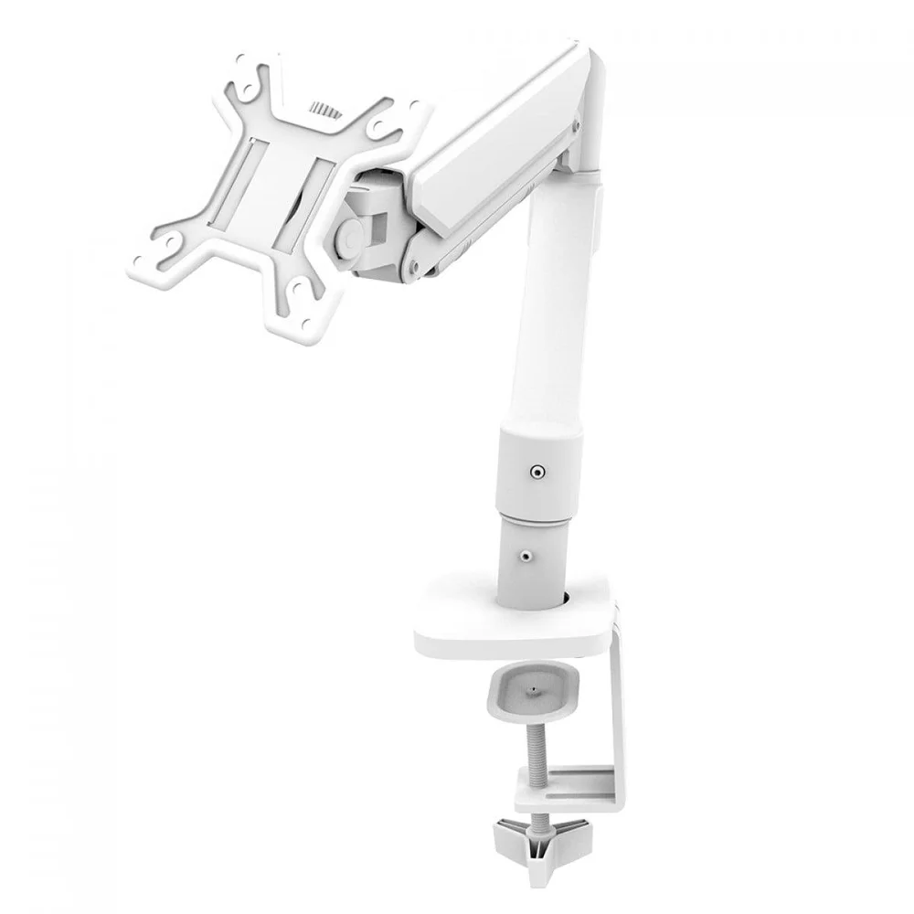 Imagem 2 de 3 do produto Suporte De Mesa Xtrike Me Ht-20, Articulado, Para Monitores De 13 A 32 Pol, Branco