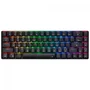 Teclado Mecânico Gamer Xtrike Me Gk-995w, Wireless/bluetooth, RGB, Ansi, 60%, Preto