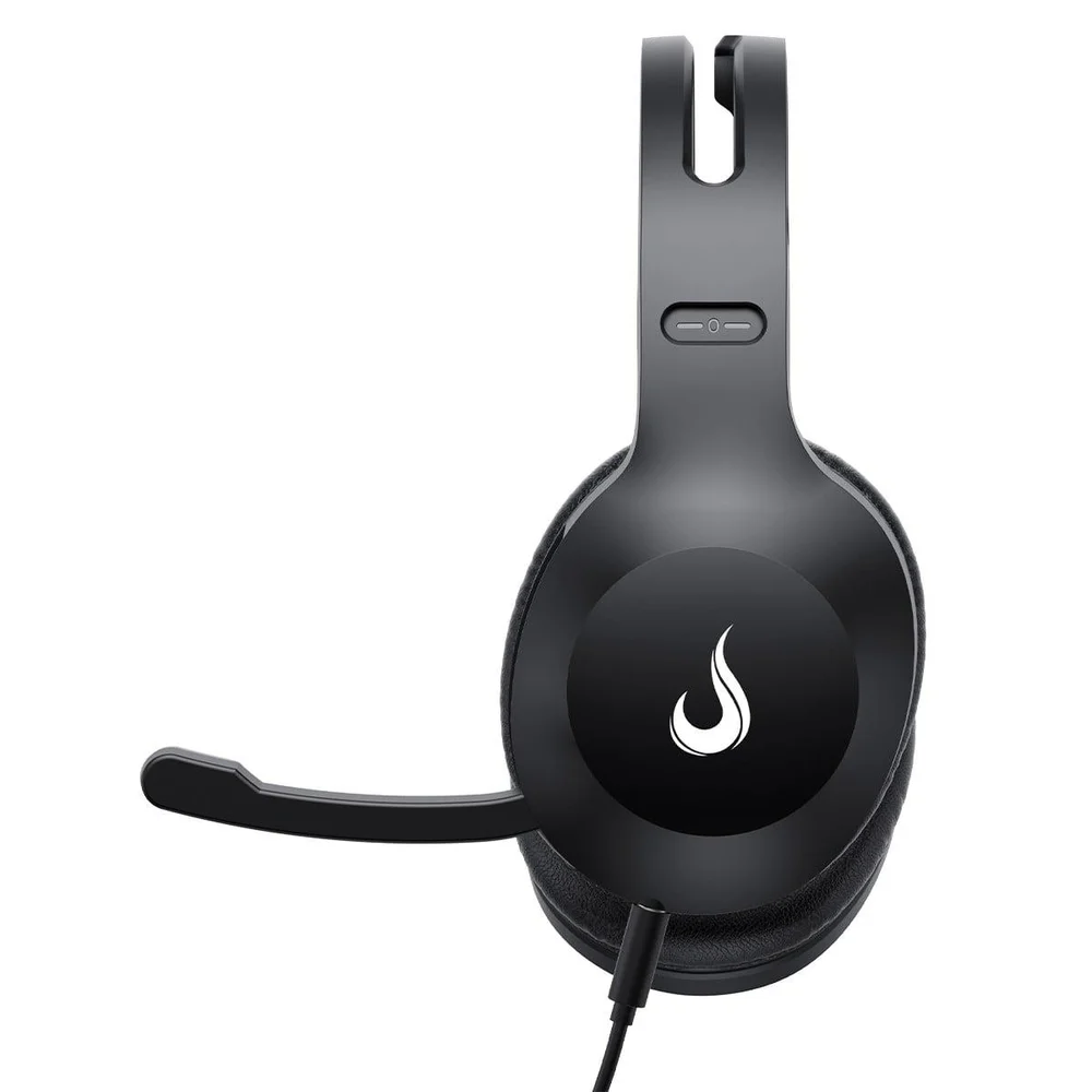 Imagem 5 de 5 do produto Headset Rise Mode Office 03, Drivers De 40mm, Com Microfone, Preto, Rm-hs-of-03-fb