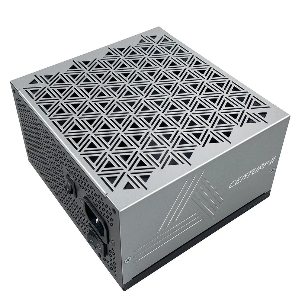 Imagem 3 de 5 do produto Fonte Montech Century Ii 550w, 80 Plus Gold, Atx 3.1, Pfc Ativo, Full Modular, Cinza