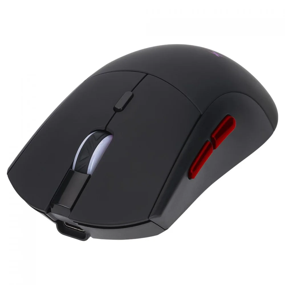 Mouse Gamer Xtrike Me Gw-613, Wireless/bluetooth, RGB, 10.000 Dpi, 6 Botões, Preto