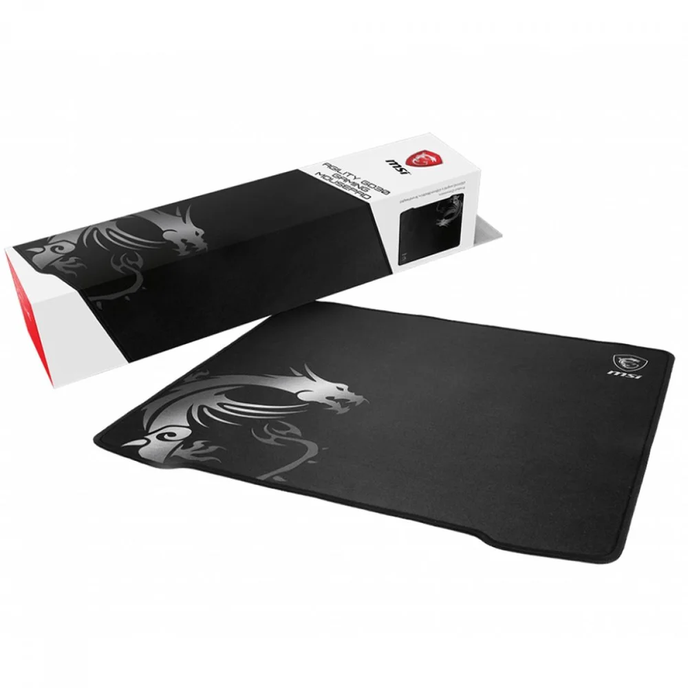 Imagem 3 de 4 do produto Mousepad Gamer Msi Agility Gd30, Grande, 450x400mm, Preto, Agility Gd30