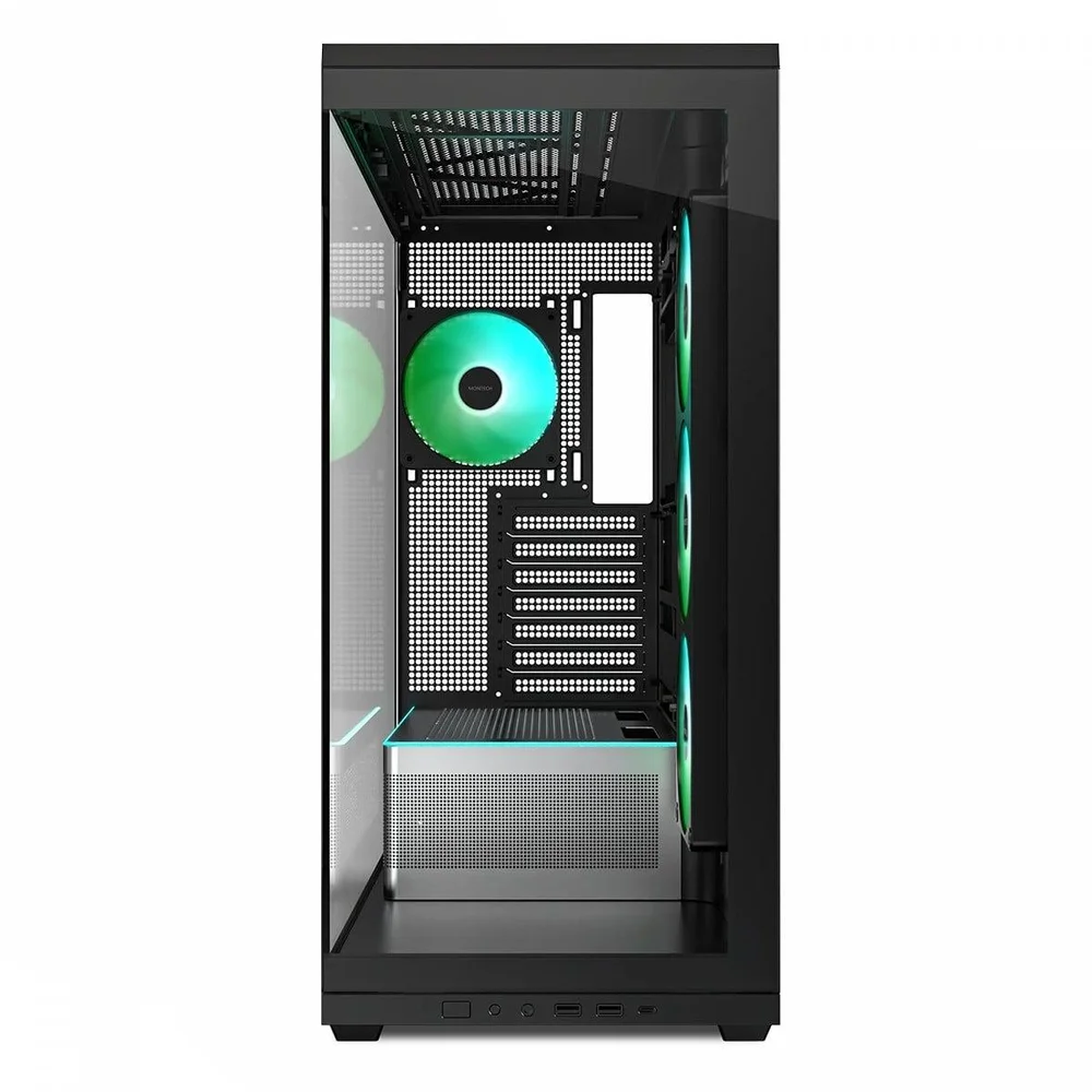 Imagem 5 de 5 do produto Gabinete Gamer Montech Tg3, ARGB, Mid Tower, Atx, Sem Fonte, Com 4 Fans, Preto