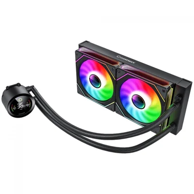 Water Cooler Gamemax Iceburg 240 Digital Bk, ARGB, 240mm, Intel-amd, Preto