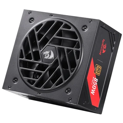 Fonte De Alimentação Redragon Gc-ms01 Master 850w Atx Modular 80 Plus Gold Pfc Ativo Bivolt Silenciosa Preto