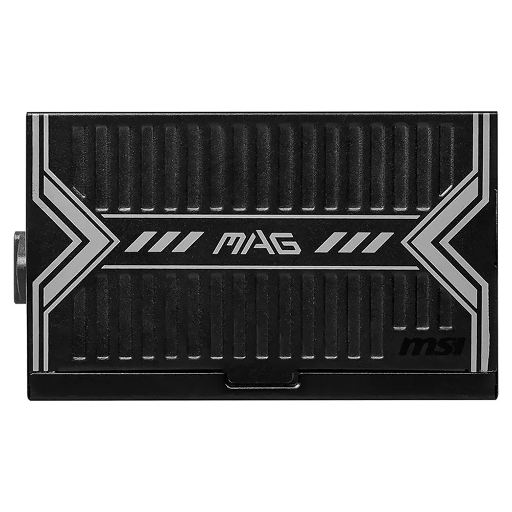 Fonte De Alimentação Msi Mag A750bn PCie5 750w 80 Plus Bronze Não Modular Atx 3.0 Bivolt Preto