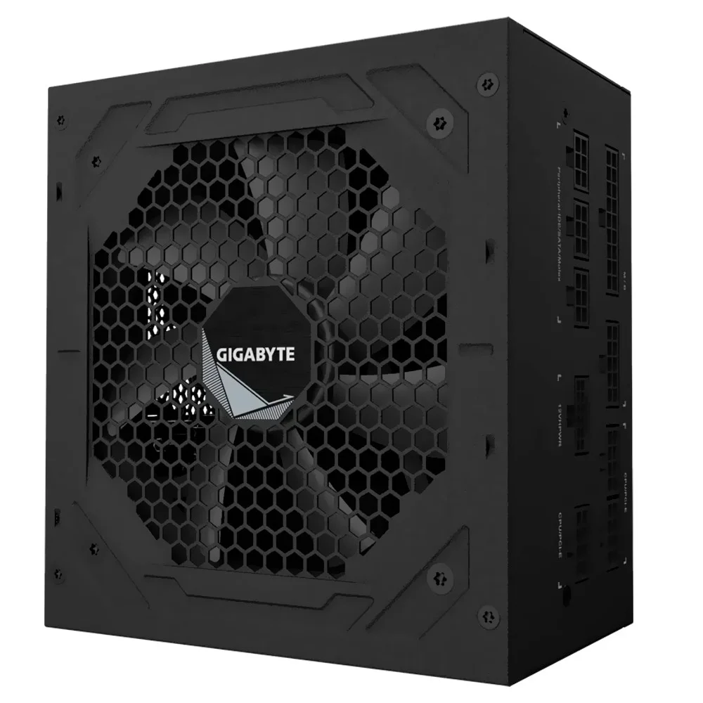 Imagem 2 de 3 do produto Fonte De Alimentação Gigabyte Gp-ud750gm 750w Atx Totalmente Modular 80 Plus Gold Pfc Ativo Bivolt Preto