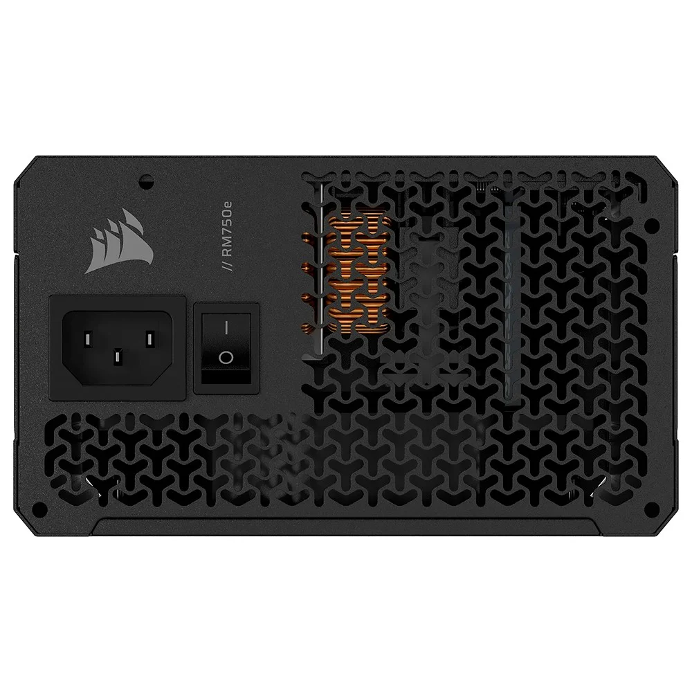 Fonte De Alimentação Corsair Rm750e Cp-9020295-br 750w Atx 3.1 Modular Cybenetics Gold PC Gamer Bivolt Preto