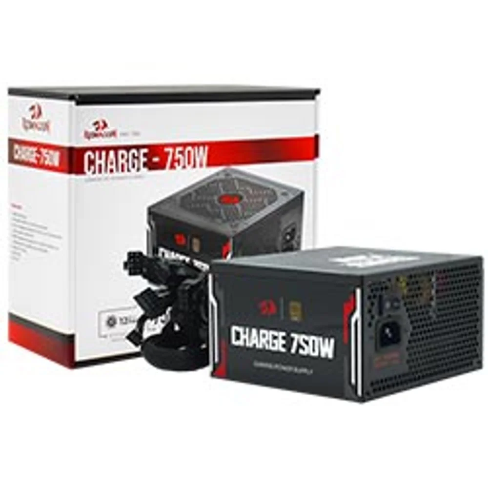 Fonte De Alimentação Redragon Charge Frc-750 750w 80 Plus Bronze Atx V2.54 Não Modular Pfc Ativo Silenciosa Fonte De Alimentação Redragon Charge Frc-750 750w 80 Plus Bronze Atx V2.54 Não Modular Pfc Ativo Silenciosa