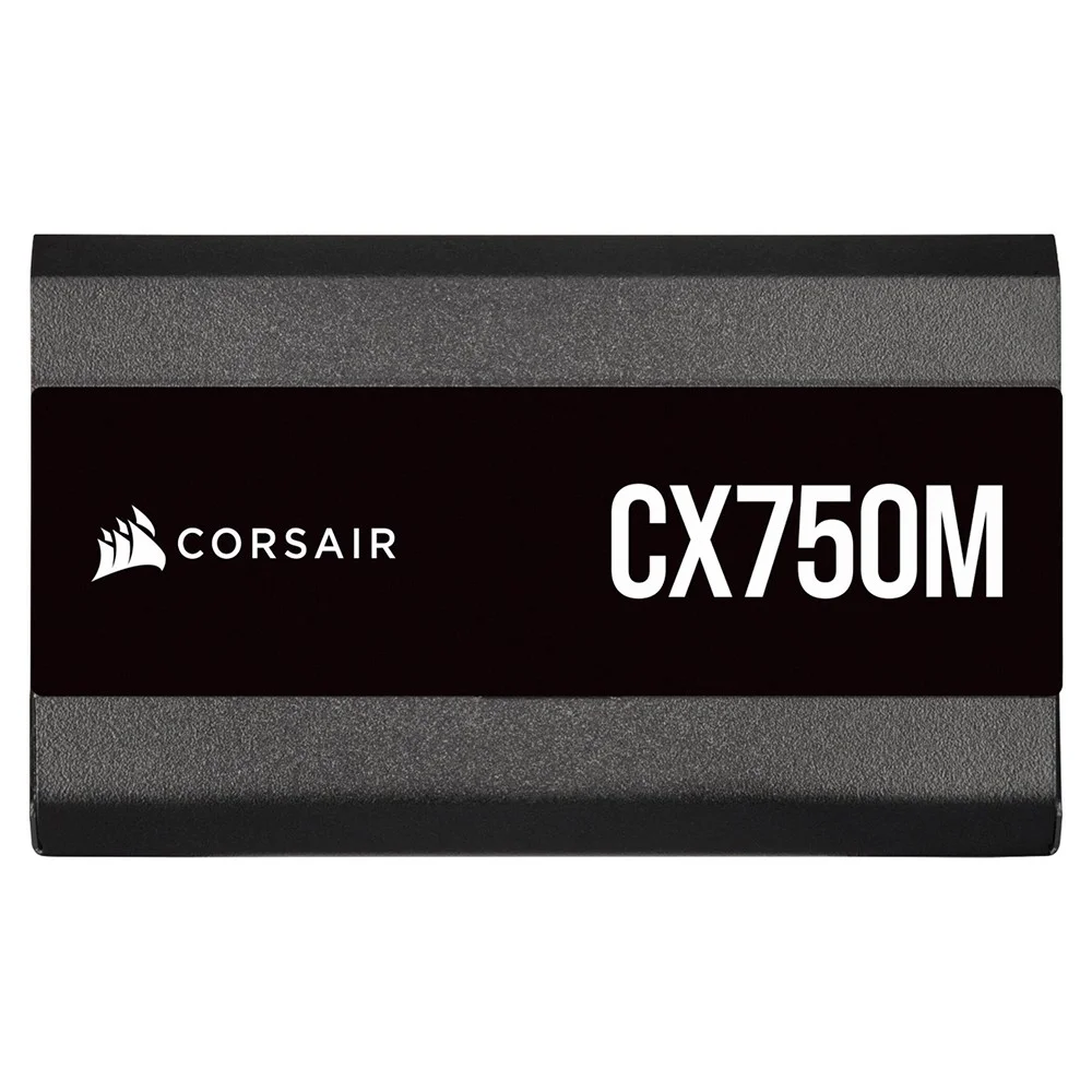 Imagem 3 de 3 do produto Fonte De Alimentação Corsair Cx750m 750w Atx Semi Modular Cybenetics Bronze Cp-9020311-br Bivolt Silenciosa Preto
