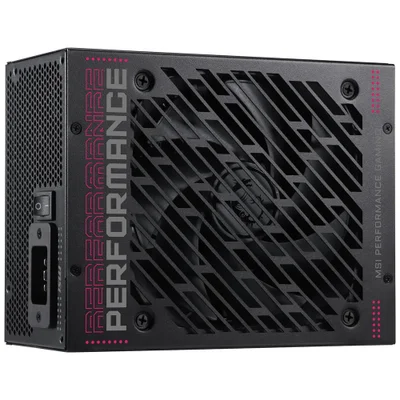 Fonte De Alimentação Msi Mpg Ai1600ts 1600w Modular 80 Plus Titanium Atx 3.1 PCie 5.1 Pfc Ativo Bivolt Preto