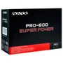 Fonte De Alimentação Satellite Pro-600 Super Power 600w Atx Não Modular Bivolt Silenciosa Ventilador 120mm Preto