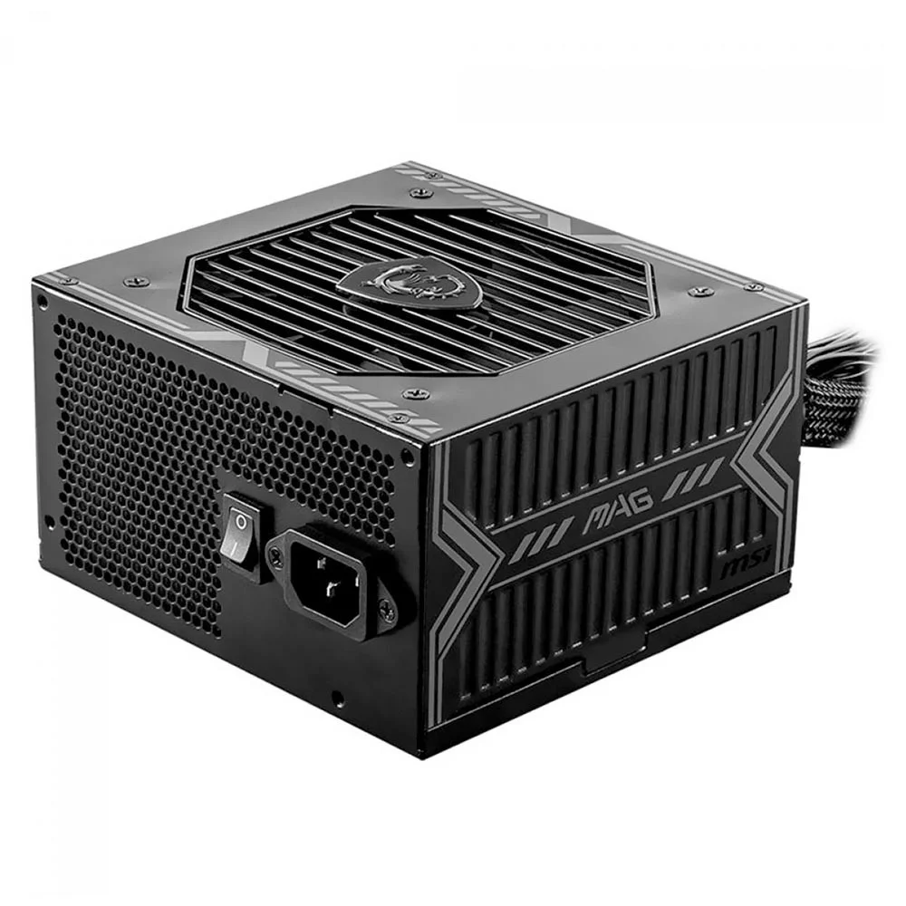 Imagem 3 de 3 do produto Fonte De Alimentação Msi Mag A550bn 550w Atx Não Modular 80 Plus Bronze Pfc Ativo Bivolt Silenciosa