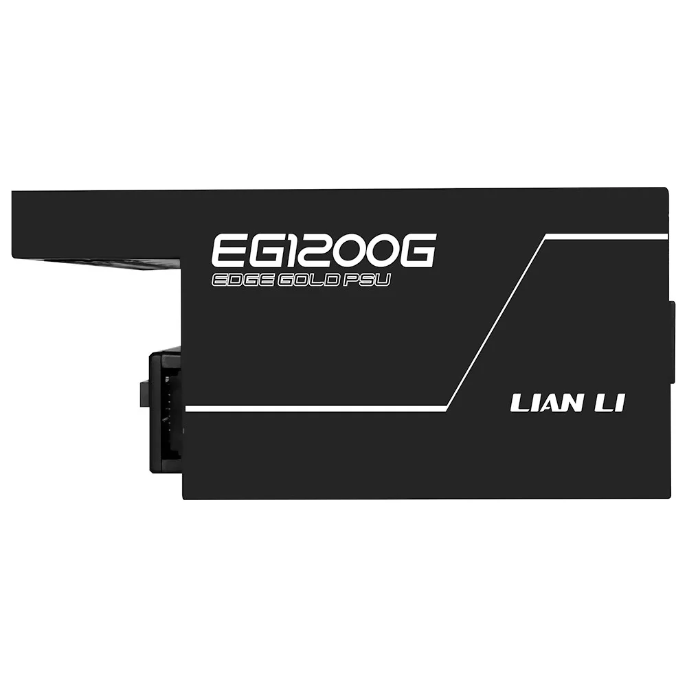 Imagem 2 de 3 do produto Fonte De Alimentação Lian Li Eg1200g 1200w Atx Modular 80 Plus Gold Bivolt Preto Silenciosa Gamer PC Alta Potência