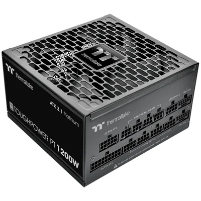 Fonte De Alimentação Thermaltake Toughpower Pt 1200w Ps-tpp-1200fnfapu-1 Atx 3.1 Modular 80 Plus Platinum PCie 5.0 Bivolt