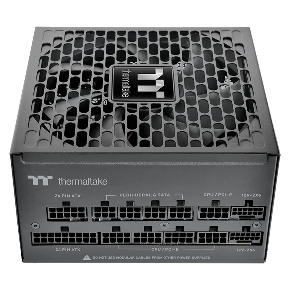 Fonte De Alimentação Thermaltake Toughpower Pt 1200w Ps-tpp-1200fnfapu-1 Atx 3.1 Modular 80 Plus Platinum PCie 5.0 Bivolt Fonte De Alimentação Thermaltake Toughpower Pt 1200w Ps-tpp-1200fnfapu-1 Atx 3.1 Modular 80 Plus Platinum PCie 5.0 Bivolt