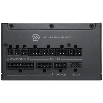 Fonte De Alimentação Msi Mag A1200pls 1200w Atx / Modular / 80 Plus Platinum Atx 3.1)