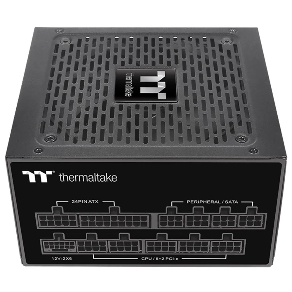 Imagem 3 de 3 do produto Fonte De Alimentação Thermaltake Toughpower Gt 1200w Atx Ps-tpt-1200fnfagu-3 Modular 80 Plus Gold Atx 3.1 PCie 5.1 Bivolt