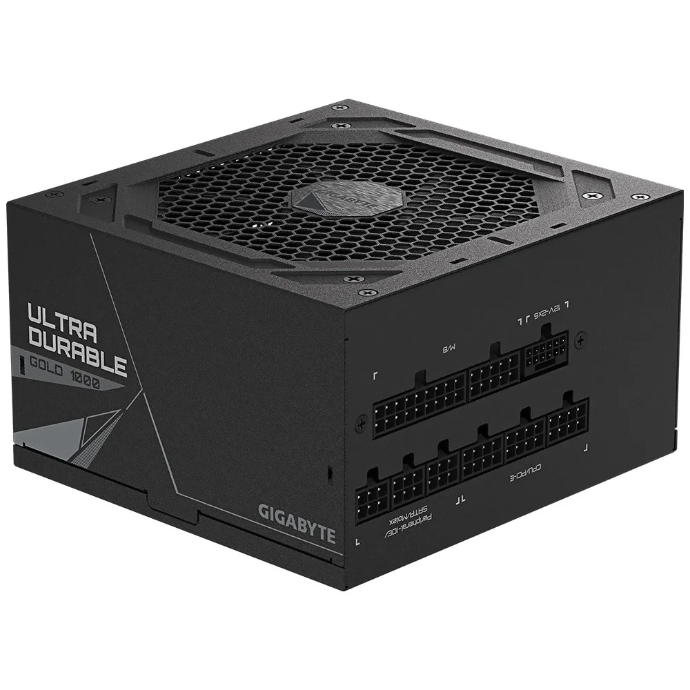 Fonte De Alimentação Gigabyte Gp-ud1000gm Pg5 V2 1000w Atx / Modular / 80 Plus Gold Atx 3.1)