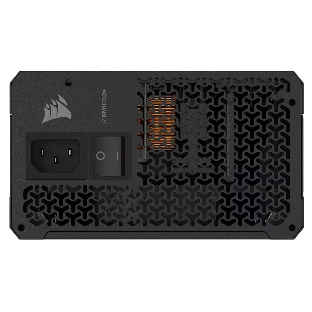 Imagem 3 de 3 do produto Fonte De Alimentação Corsair Rm1000e 1000w Atx Modular Cybenetics Platinum Cp-9020297-br Bivolt Silenciosa Preto