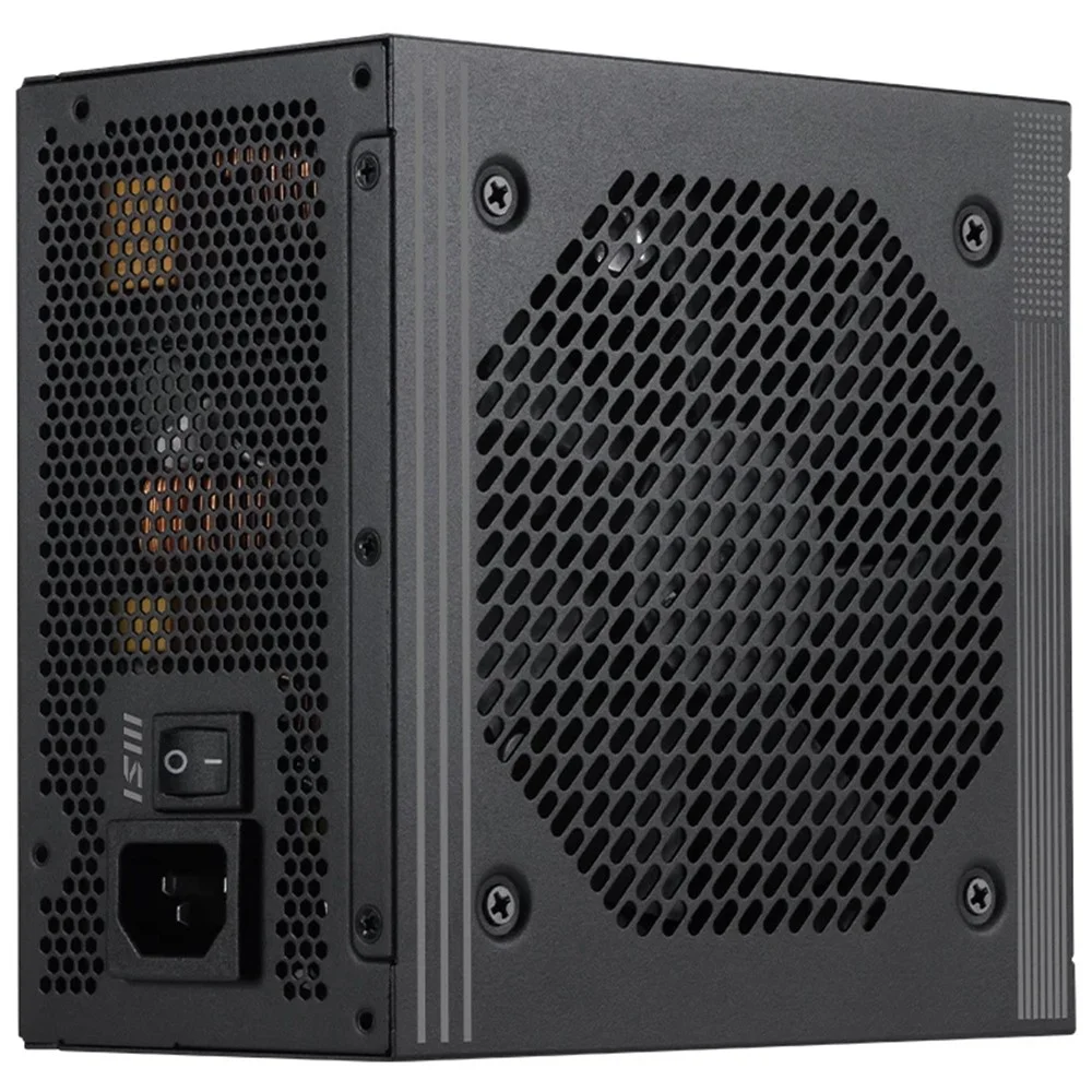 Imagem 2 de 3 do produto Fonte De Alimentação Msi Pro A1000pl 1000w Atx Modular 80 Plus Platinum Atx 3.1 PCie 5.1 Bivolt Preto