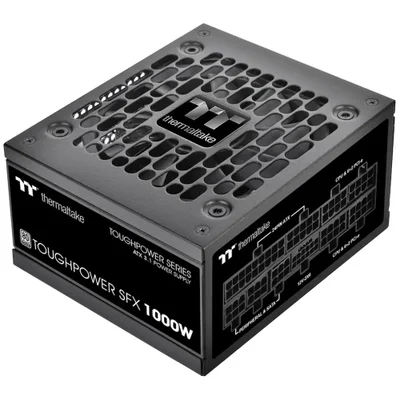 Fonte De Alimentação Thermaltake Toughpower 1000w Ps-stp-1000fnfapu-1 Sfx Modular 80 Plus Platinum Atx 3.1 PCie 5.0 Preto Gamer