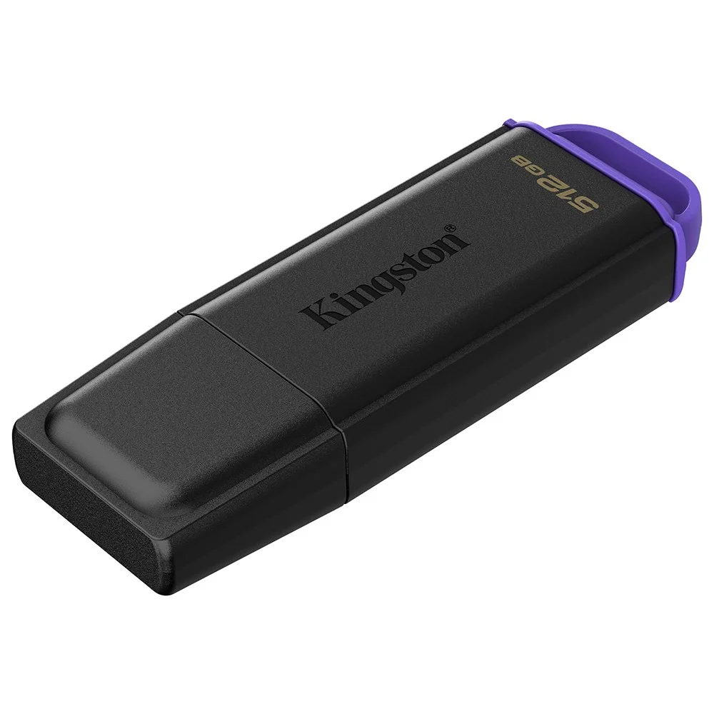 Imagem 3 de 3 do produto Pendrive Kingston Datatraveler Exodia Dtxg2/512gb Usb 3.2 Gen 1 512gb Alta Capacidade Preto Portátil