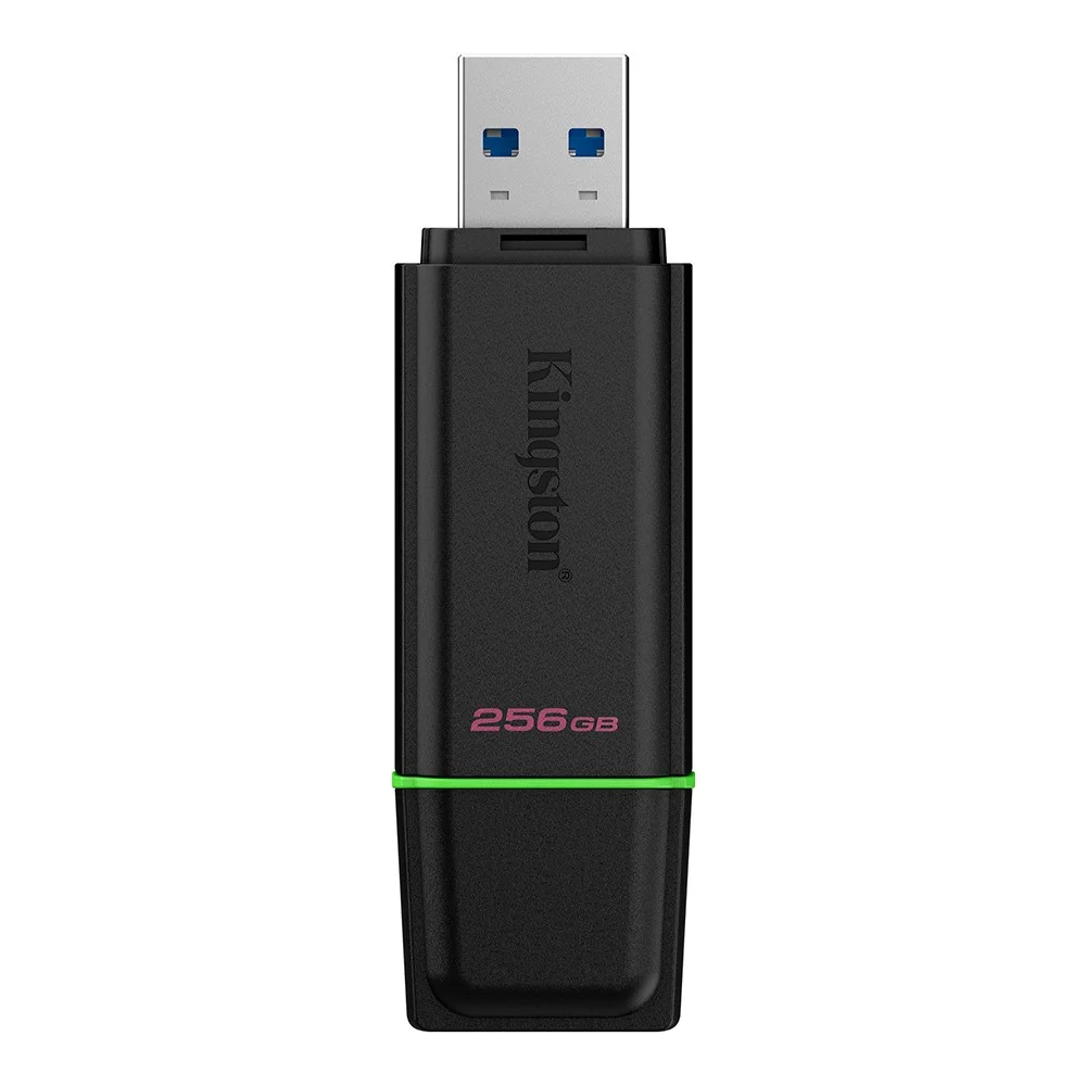 Imagem 2 de 3 do produto Pendrive Kingston Datatraveler Exodia 256gb Usb 3.2 Dtxg2/256gb Preto Alta Velocidade Memória Portátil Armazenamento