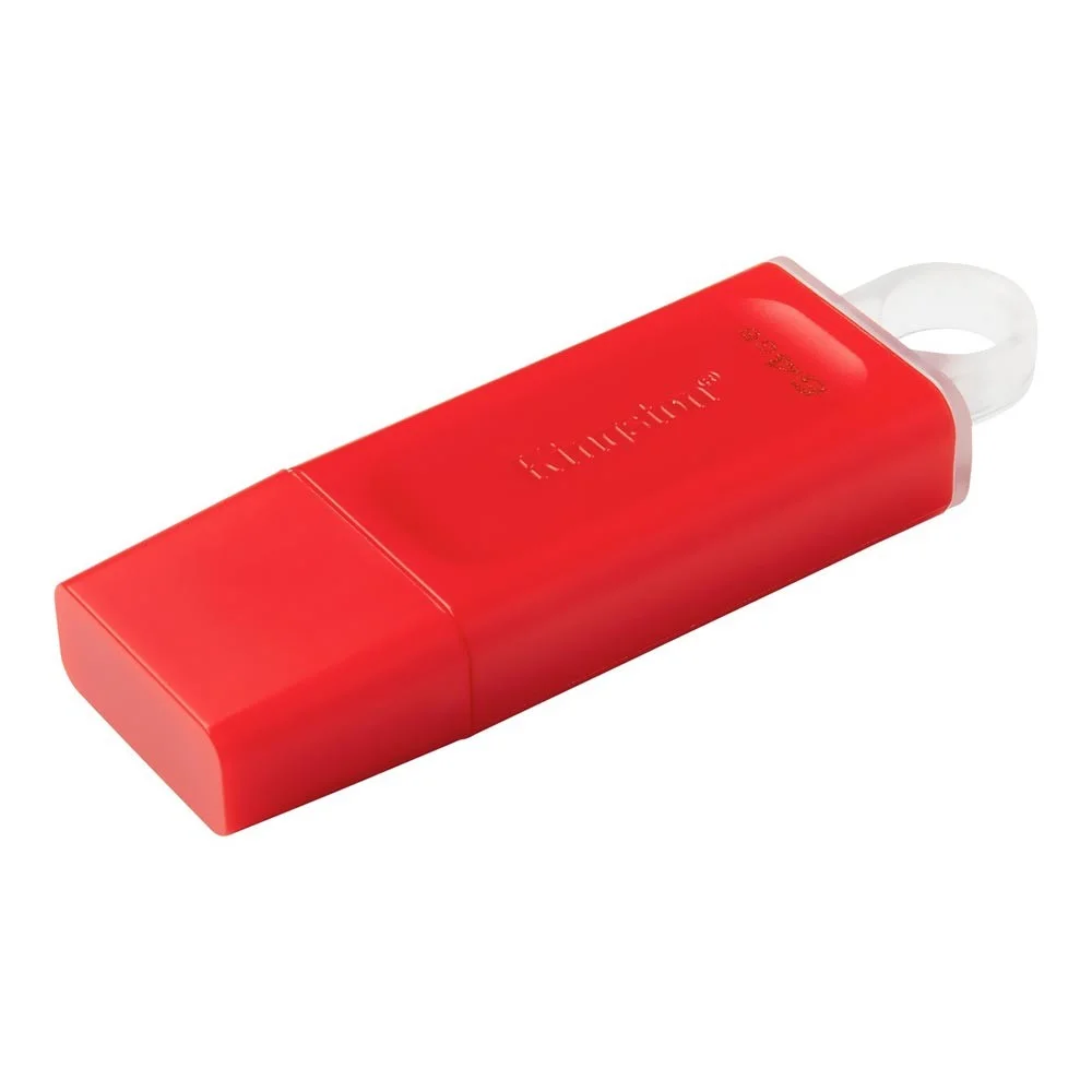 Imagem 2 de 3 do produto Pendrive Kingston Datatraveler Exodia 64gb Usb 3.2 Kc-u2g64-7gr Vermelho Memória Flash Portátil Alta Velocidade