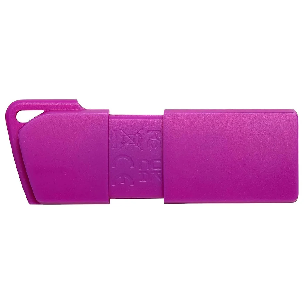 Imagem 2 de 3 do produto Pendrive Kingston Datatraveler Exodia M 64gb Usb 3.2 Kc-u2l64-7lp Roxo Alta Velocidade Portátil
