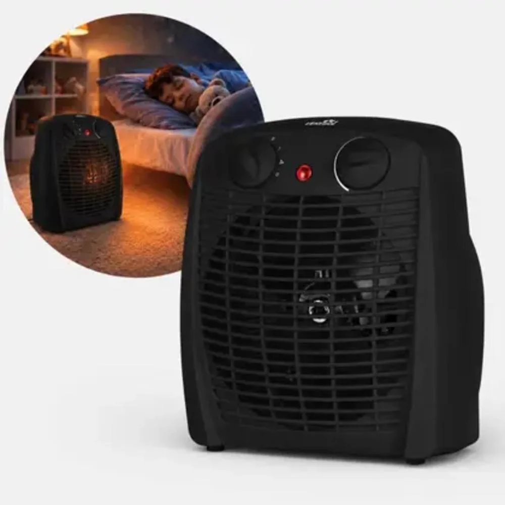 Imagem 3 de 5 do produto Aquecedor Elétrico Kian Aq100 1500w 127v Preto