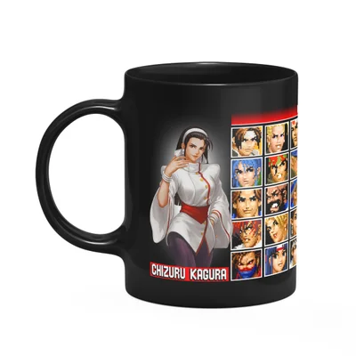 Caneca Gamer - The King Of Fighters Member Select M2 - Preta