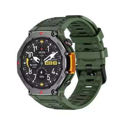 Smartwatch Microwear Ma31 Serie 10 Resistente A Água Bússola Chatgpt Lançamento - Verde