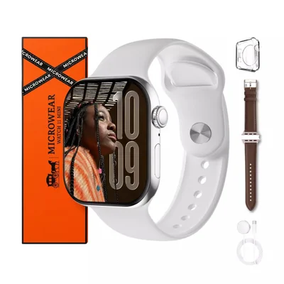 Smartwatch Microwear W11 Mini 1gb Série 11 Whatsapp A Prova D´água - Branco