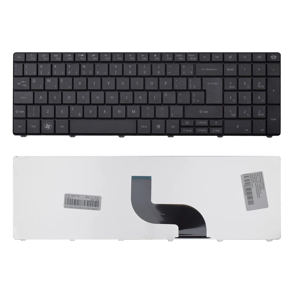 Teclado Para Notebook Gateway Nv Series Nv53-21h Teclado Para Notebook Gateway Nv Series Nv53-21h