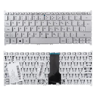 Teclado Para Notebook Acer Aspire A514-54 Sem Iluminação