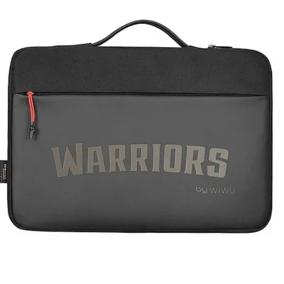 Bolsa Pasta Warriors Preto Laptop 14" Alça Reforçada Luxo